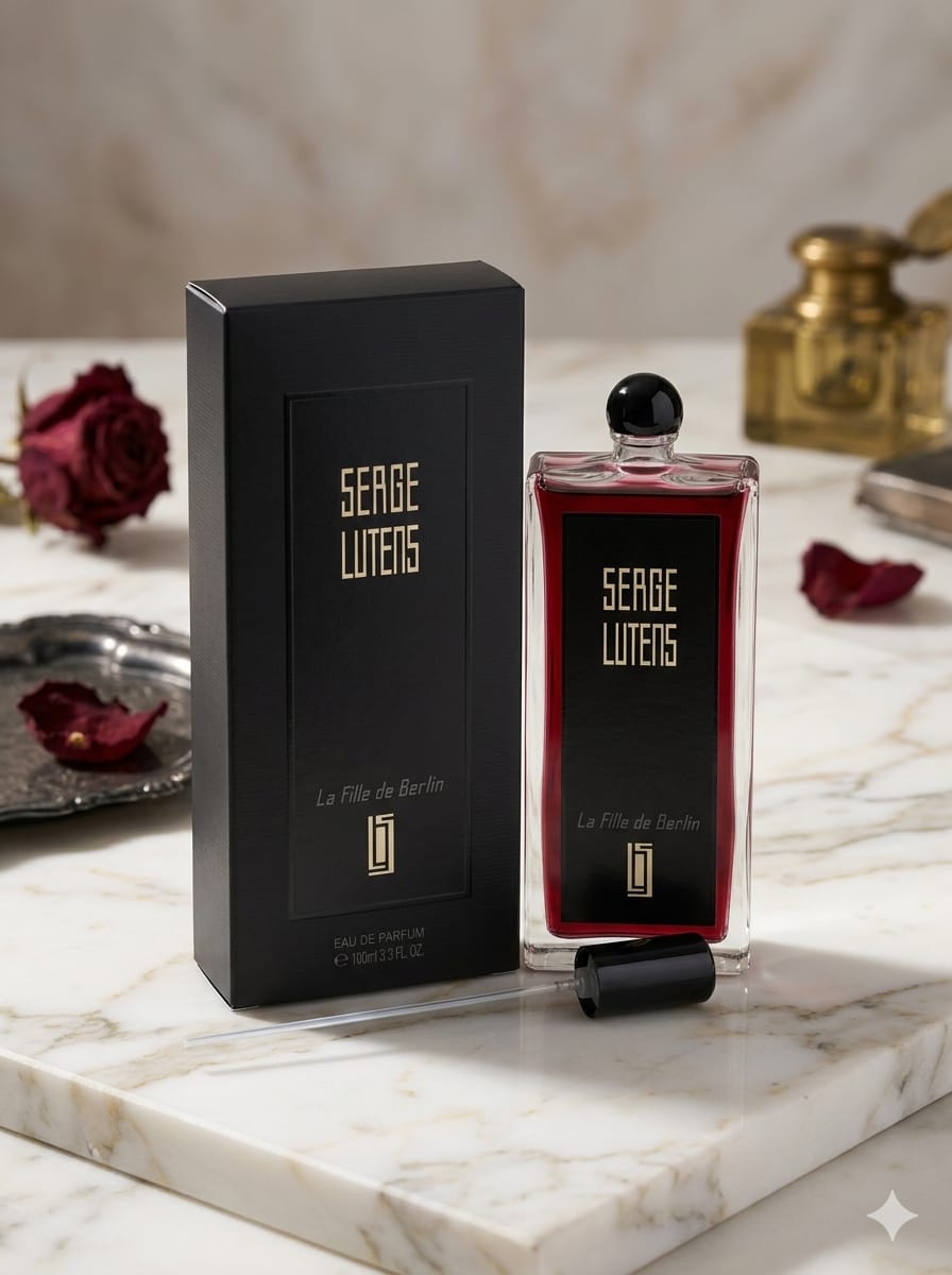 Serge Lutens La Fille de Berlin Eau de Parfum 3.3 FL OZ / 100ml - Iconic Rose Niche Perfume
