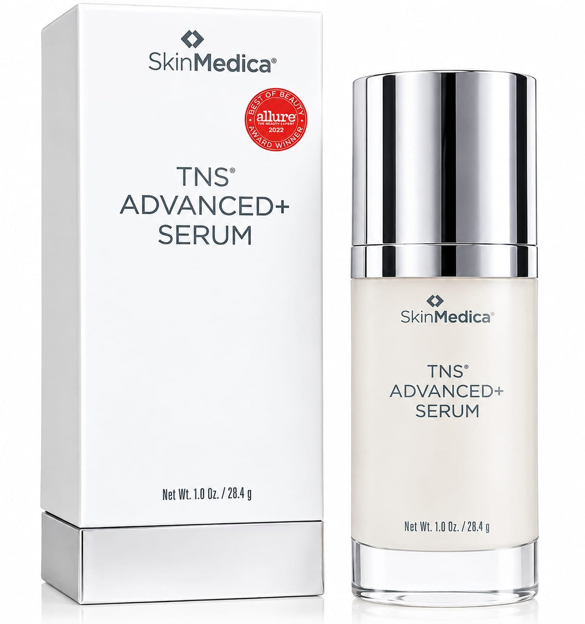 SkinMedica TNS Advanced+ Serum - Anti-Aging Serum for Fine Lines, Wrinkles & Skin Tone - Allure Award Winner - 1.0 Oz / 28.4g