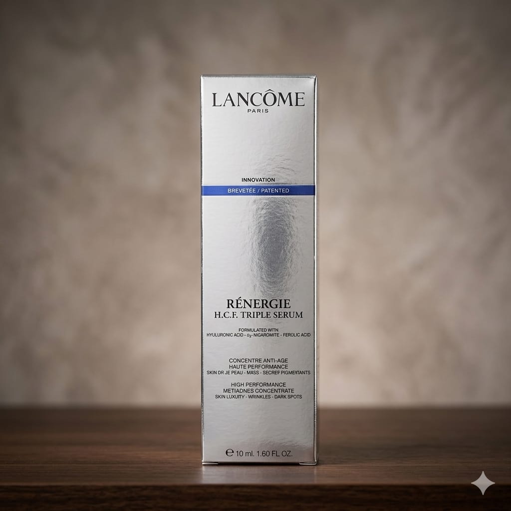 Lancome Renergie H.C.F. Triple Serum - Anti-Aging Concentrate with Hyaluronic Acid, Niacinamide & Ferulic Acid - 50ml