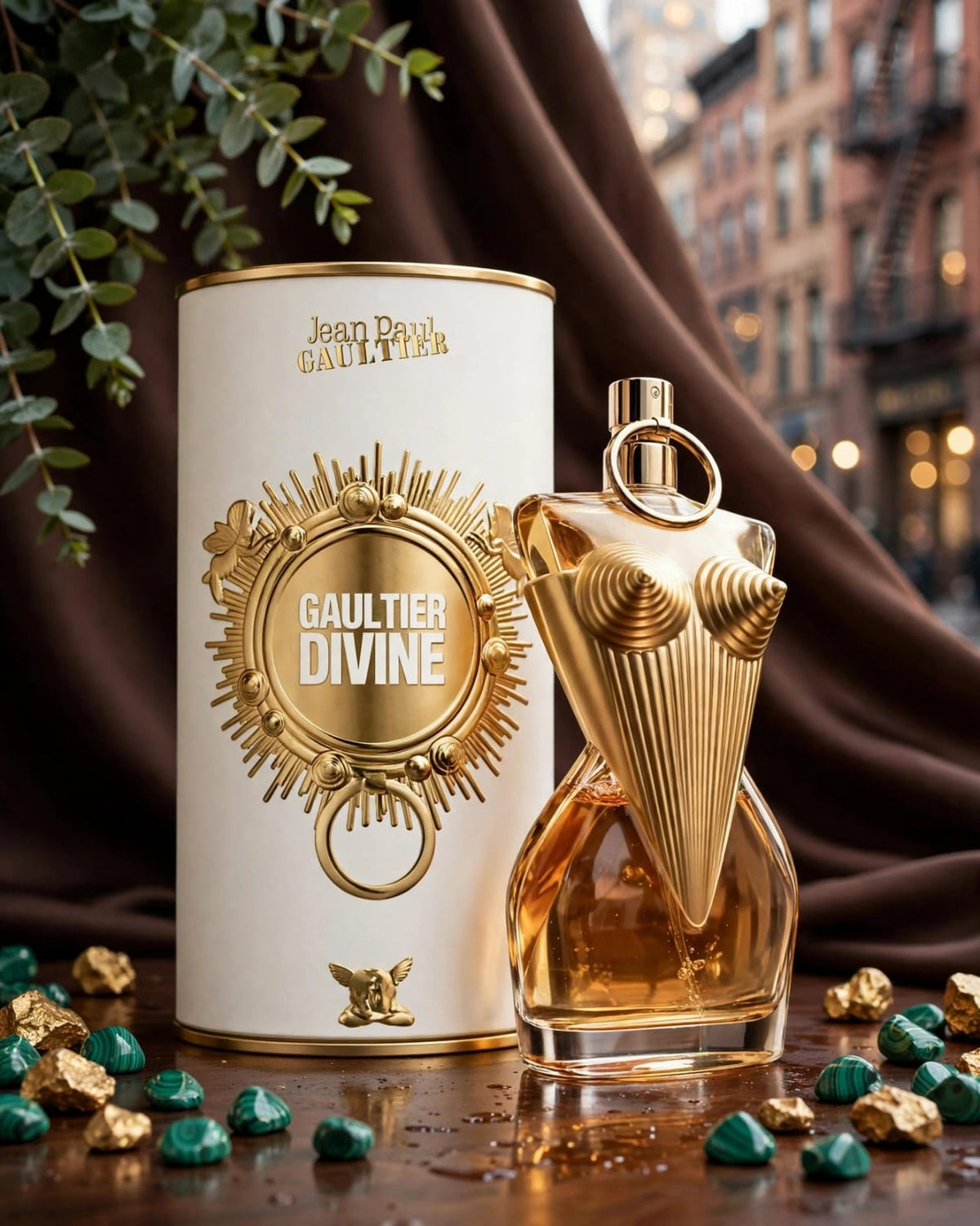 Jean Paul Gaultier Gaultier Divine EDP 100ml - 2 Pack | Radiant Gold Goddess Perfume For Women