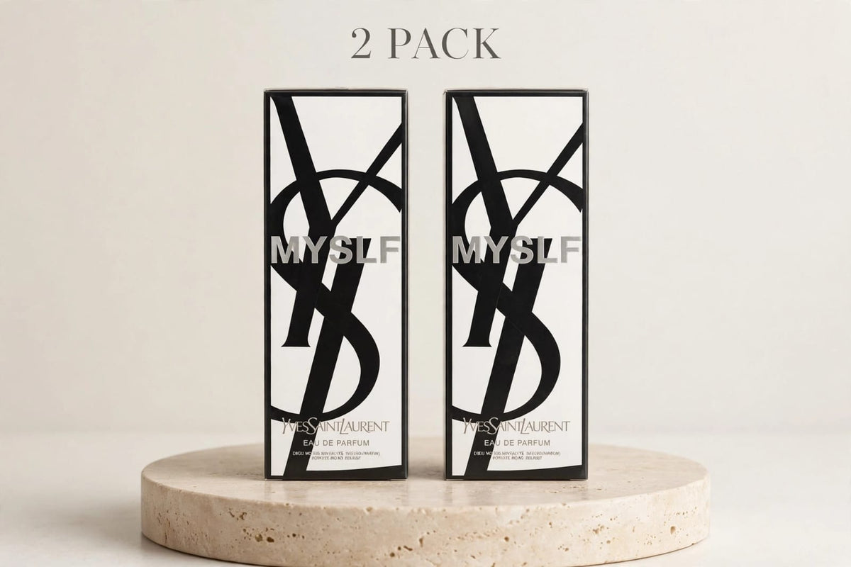 2 PACK - YSL MYSLF Eau de Parfum by Yves Saint Laurent - For Men - Sealed Luxury Boxes - Bundle x 2