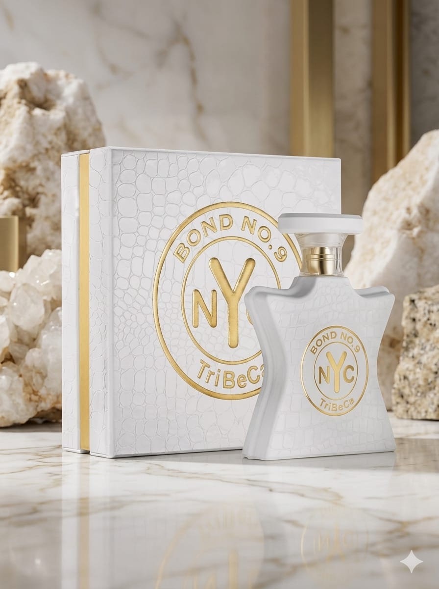 Bond No. 9 TriBeCa NYC Eau de Parfum - Luxury Niche Perfume for Men & Women - White Leather & Woody Scent