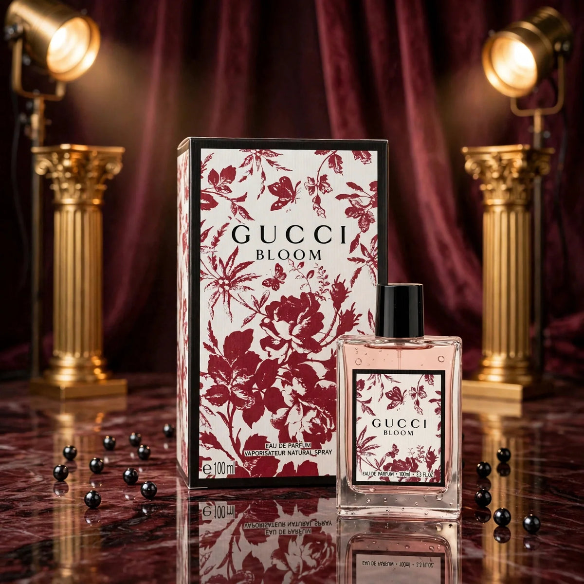 Gucci Bloom Eau de Parfum For Women 100ML / 3.3 FL.OZ. | Floral Luxury Perfume | Original Box
