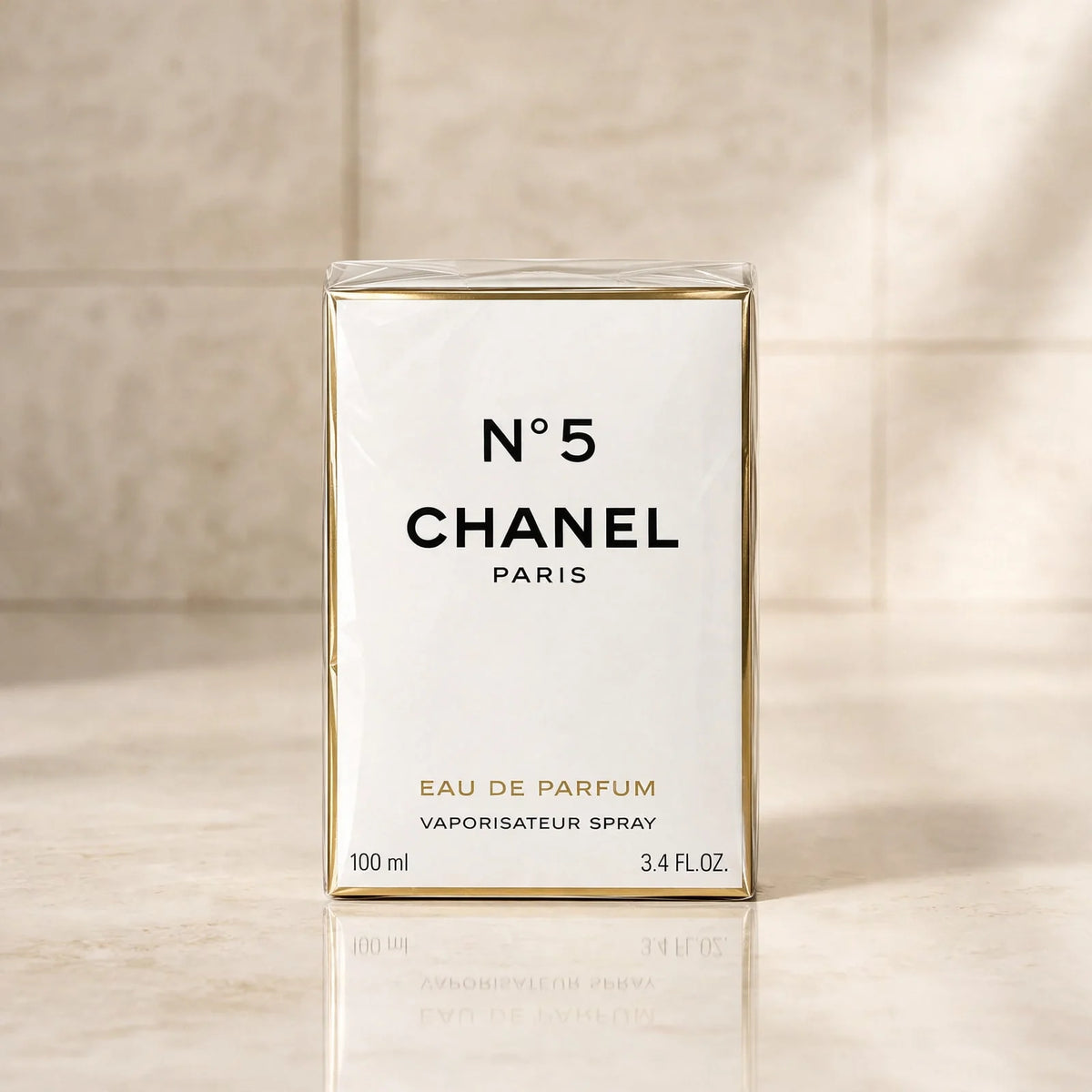 Chanel No 5 Eau de Parfum 100ml 3.4 FL.OZ - N°5 CHANEL PARIS Vaporisateur Spray - For Women - Factory Sealed - Luxury