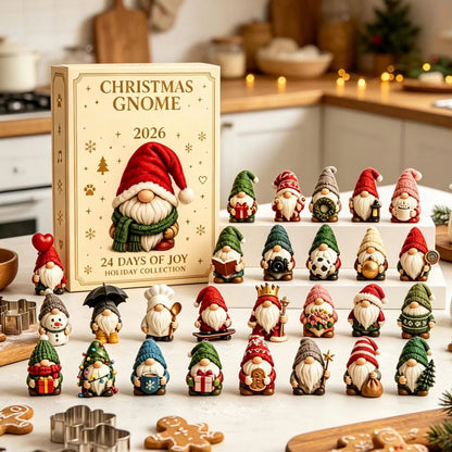 Christmas Gnome Advent Calendar Christmas Countdown Calendar Pendant for Happy Birthday Party Favors