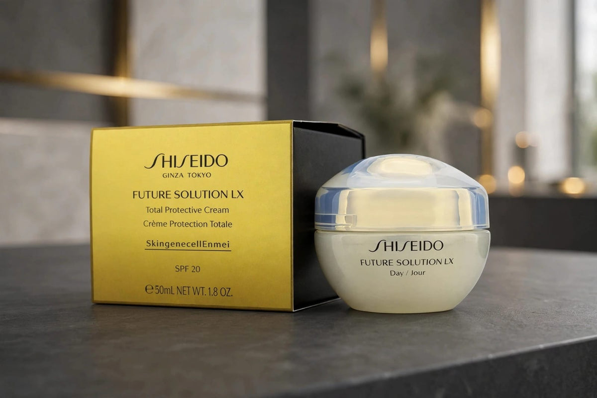 Shiseido Future Solution LX Total Protective Cream SPF 20 - 50ml / 1.8 OZ | Luxury Anti-Aging Day Cream | Original