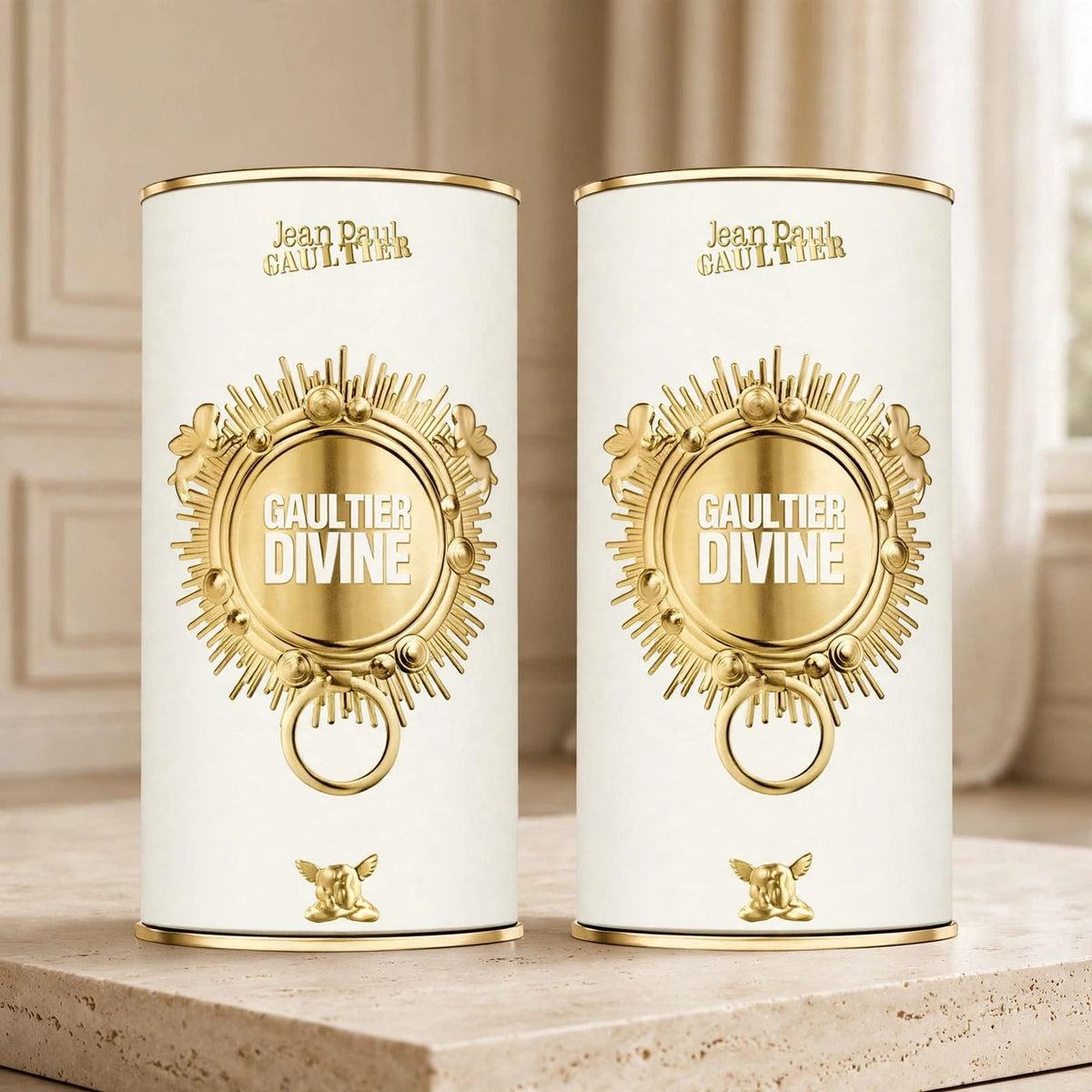 Jean Paul Gaultier Gaultier Divine EDP 100ml - 2 Pack | Radiant Gold Goddess Perfume For Women
