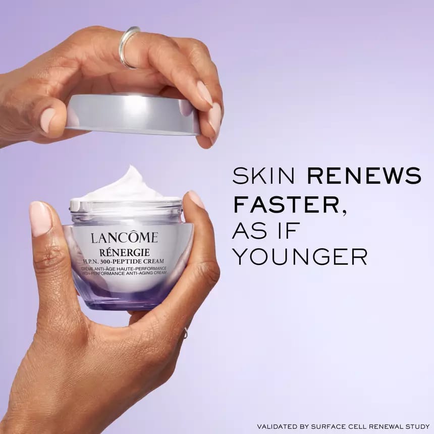 Lancôme Rénergie H.P.N. 300-Peptide Cream 50ml - High-Performance Anti-Aging Moisturizer