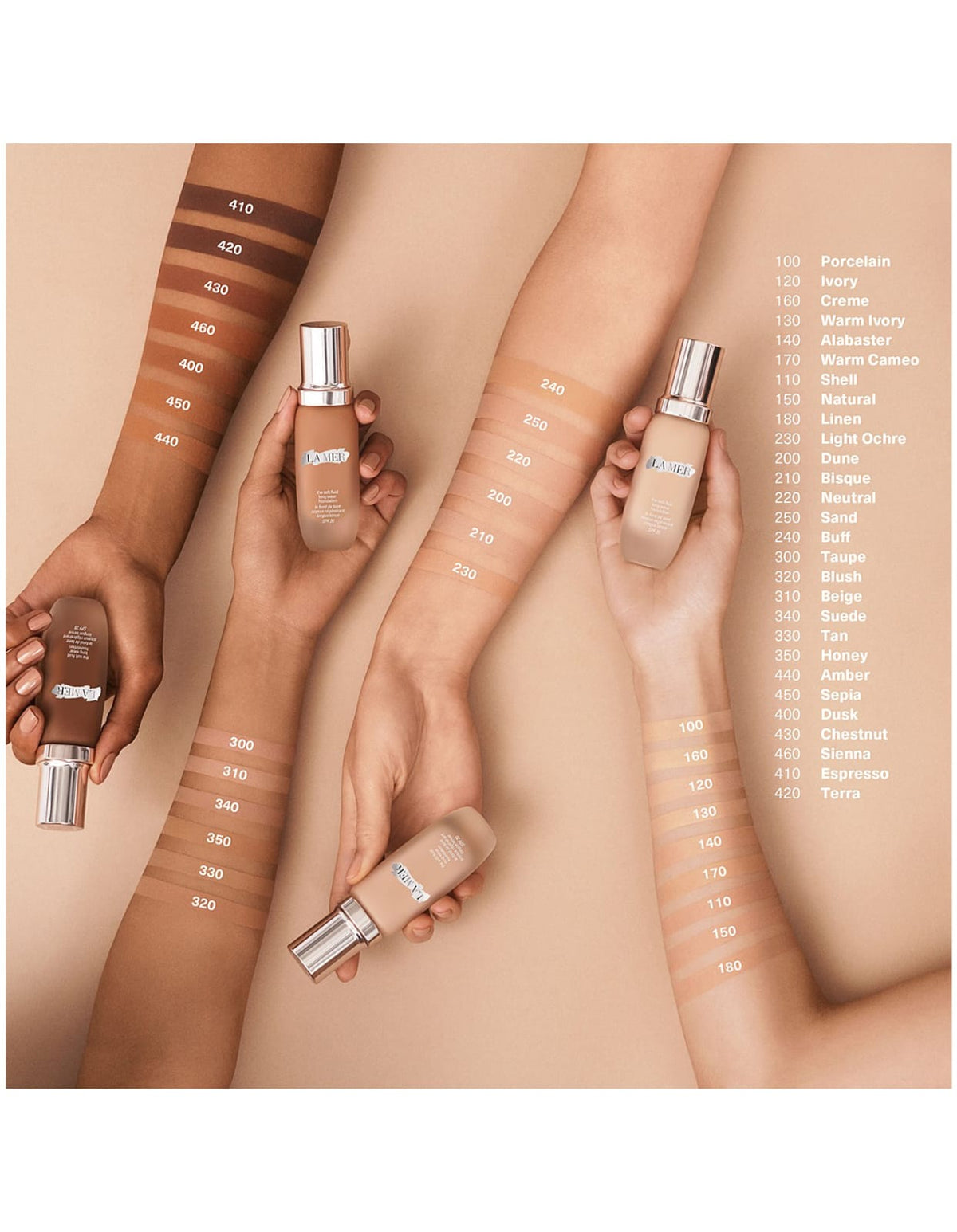 LA MER The Soft Fluid Long Wear Foundation SPF 20 - Luxury Skincare Foundation