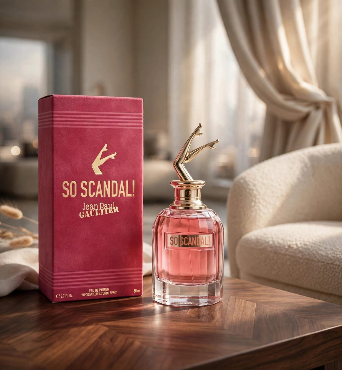Jean Paul Gaultier So Scandal! Eau de Parfum For Women 80ml / 2.7 FL.OZ.