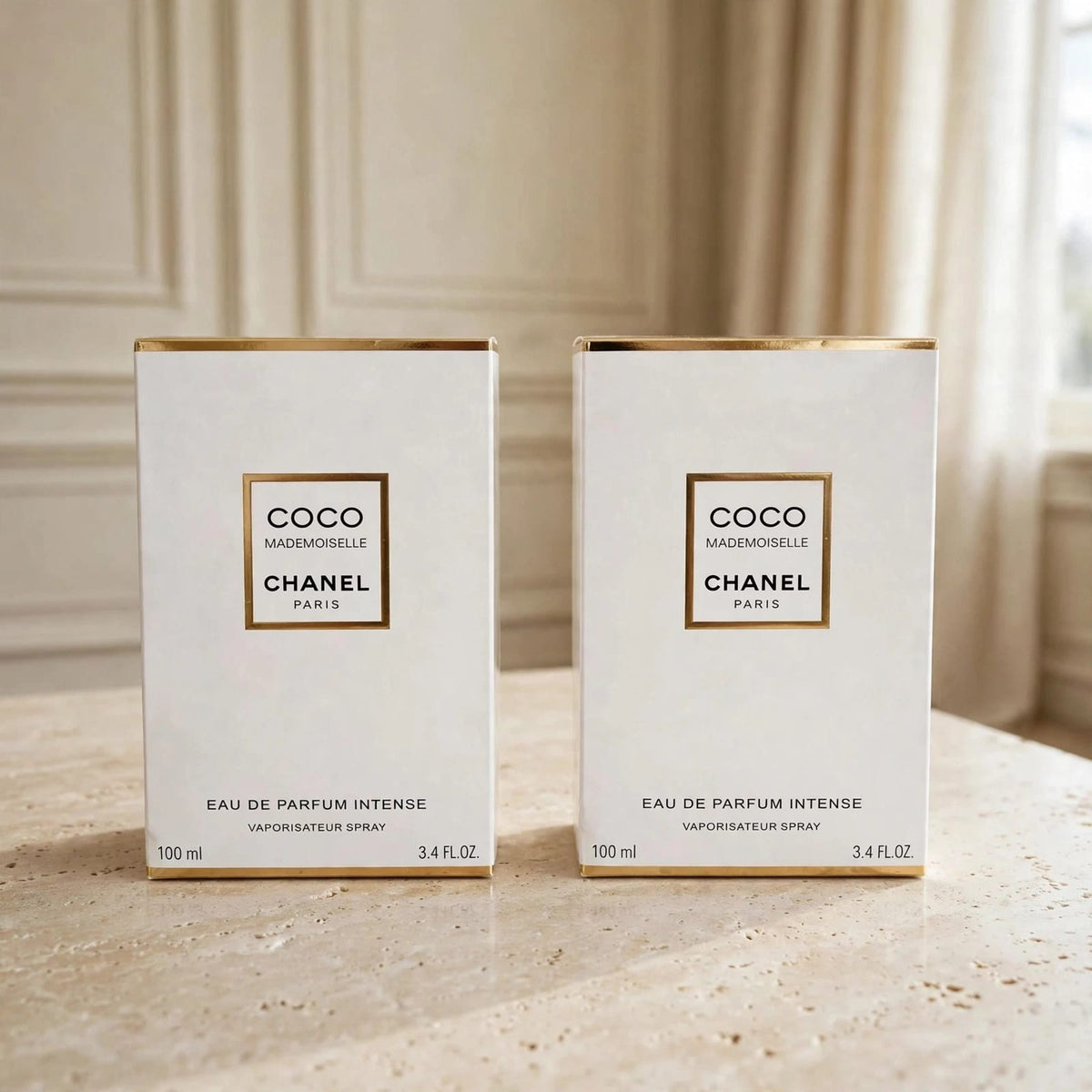 Chanel Coco Mademoiselle Eau de Parfum Intense 100ml - 2 Pack | Luxury Oriental Floral For Women