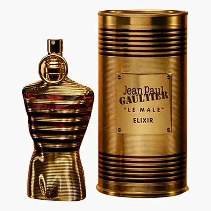 Jean Paul Gaultier Le Male Elixir Parfum 125ML / 4.2 FL.OZ. | Most Intense Le Male Ever | For Men