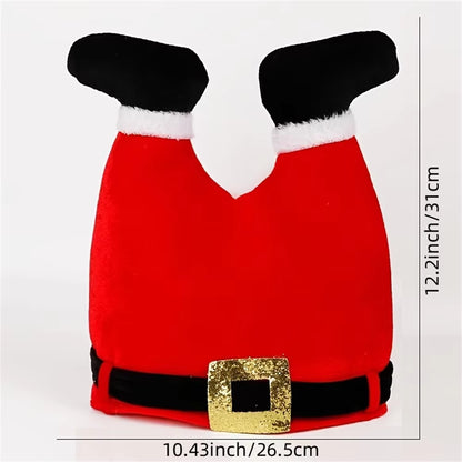 Festive Christmas Hat,Elf,Clown,and Pants Headwear for Party Gifts,Perfect Christmas Decoration and Party Supplies