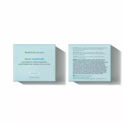 SkinCeuticals Daily Moisture for Oily Skin - Oil-Free Pore Minimizing Face Moisturizer 60ml