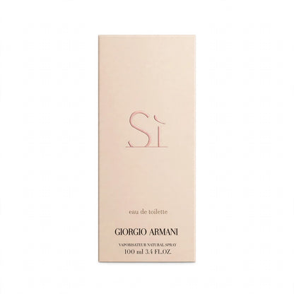 Giorgio Armani Si Eau De Toilette For Women – 100ml | Soft Feminine Luxury Perfume