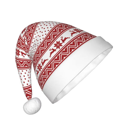 Christmas Reindeer Snowflake Deer Anime Cartoon Christmas Hat for Boy Girl Fall Santa Hat Cap Xmas Party Gifts