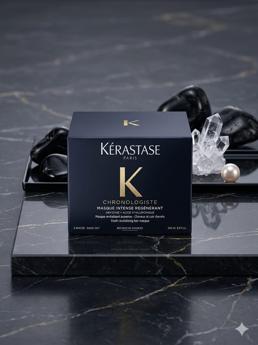 Kerastase Chronologiste Masque Intense Regenerant 200ml - Youth Revitalizing Luxury Hair Masque