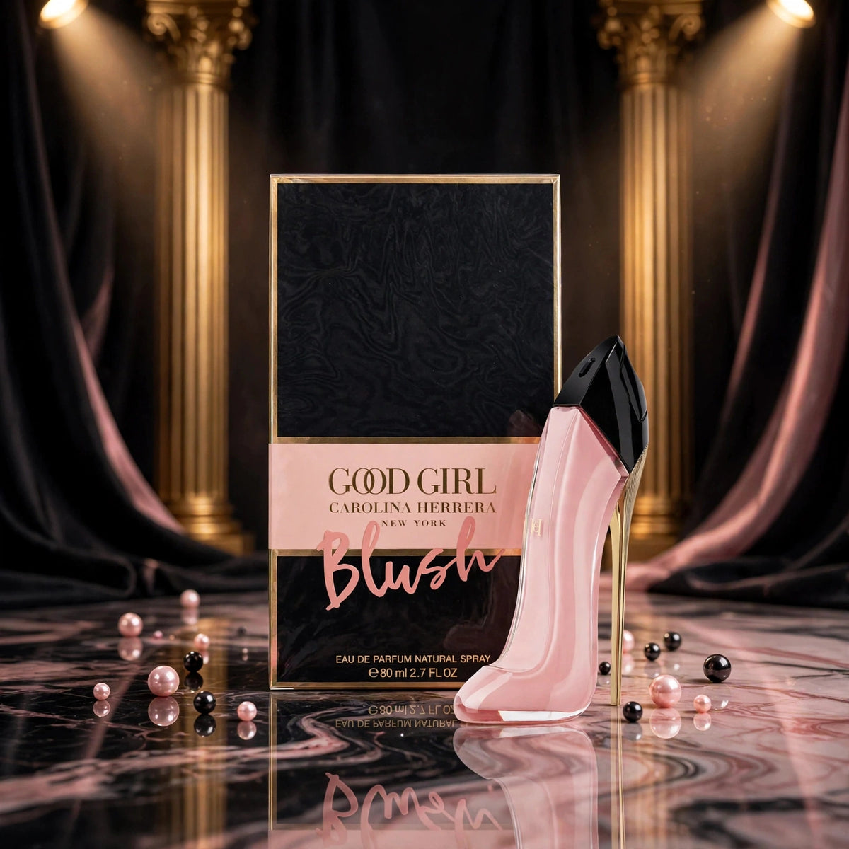 Carolina Herrera Good Girl Blush Eau de Parfum for Women - 80ml / 2.7 FL.OZ. | Floral Vanilla Romantic Fragrance