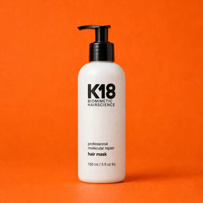 K18 Biomimetic Hairscience Professional Molecular Repair Hair Mask - 150ml / 5 fl oz - Deep Damage Repair & Strengthening Treatment