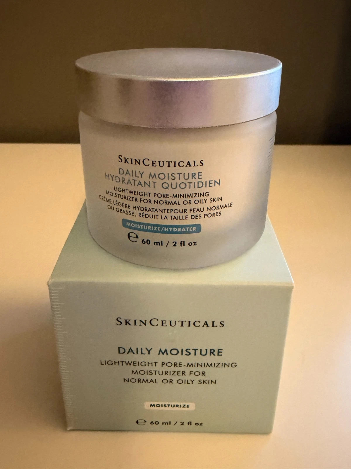 2 pack SkinCeuticals Daily Moisture Lightweight Moisturizer 60ml - For Normal or Oily